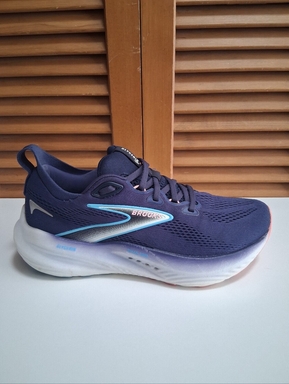 Brooks Glycerin 22 Blue Ribbon Peacoat Dianthus Women's Running Shoe * Size: 8